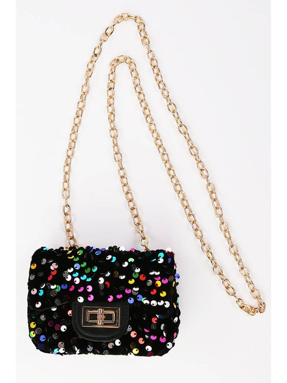 kids sequin purse