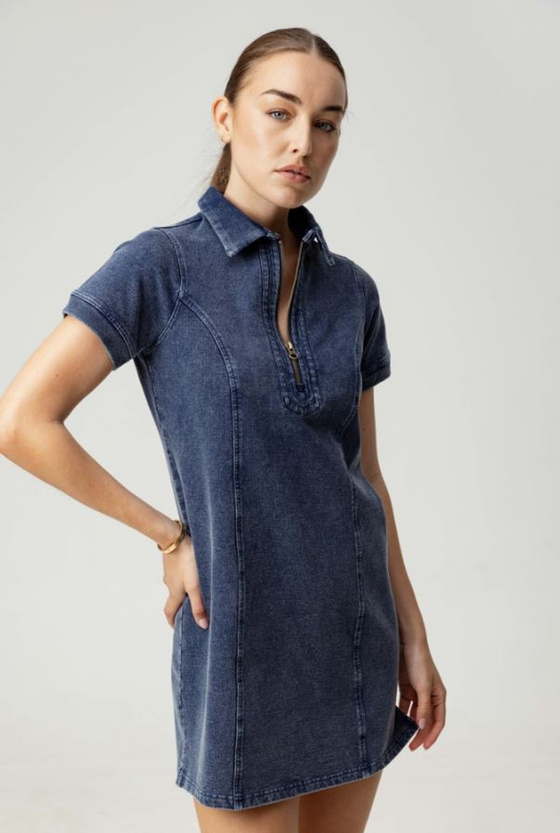 thora denim dress