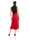 brielle midi skirt in cherry