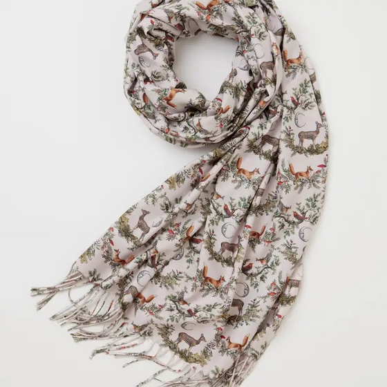 a night's tale woodland heavyweight scarf