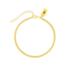 dani chain bracelet in gold