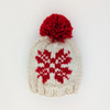 snowflake kids beanie