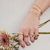 isabella bracelet in gold