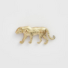 leopard enamel brooch