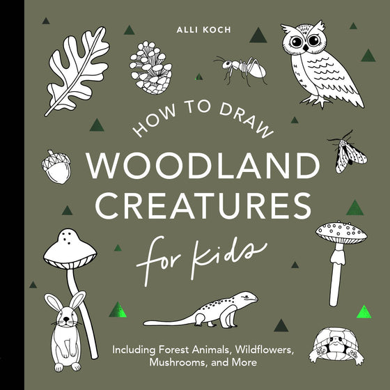 how to draw for kids - woodland creatures