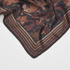 deco blooms square scarf