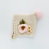 natural poppy baby bonnet