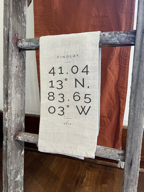 Findlay Coordinates Tea Towel