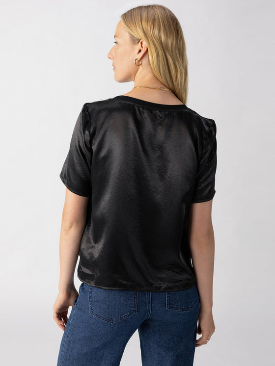 timeless satin tee