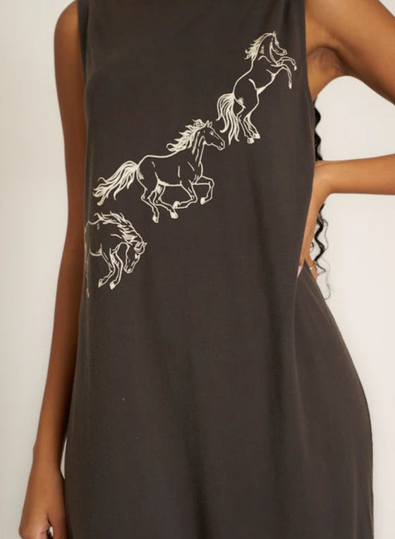 horses tank dress