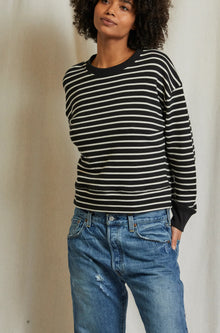  tyler terry pullover in stripe