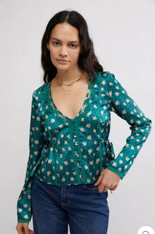  field of roses blouse