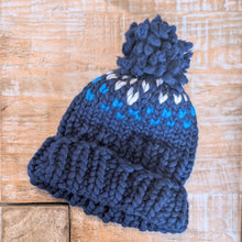  the zion collection knit hat in navy