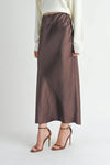 flawless mermaid maxi in chocolate