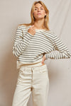 stef luxe rib sweatshirt