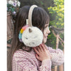 rainbow unicorn earmuffs