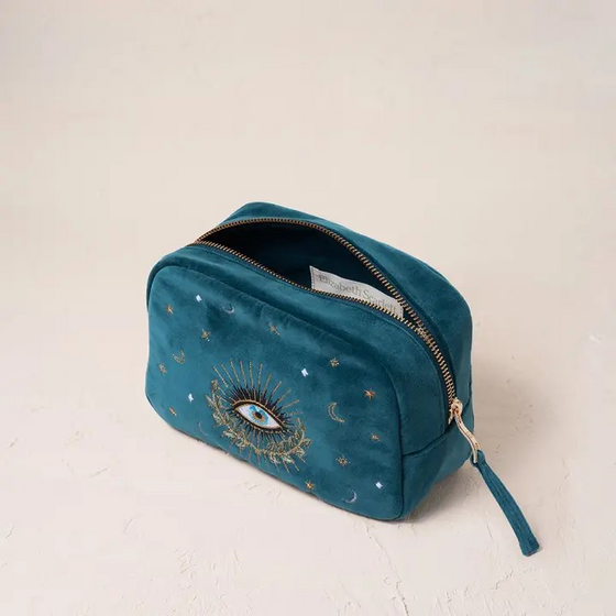 celestial eye makeup bag