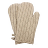 provincial stripe oven mitt