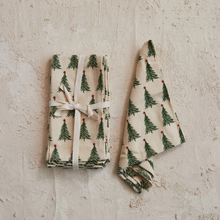  holiday tree napkin set