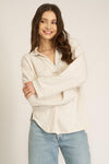 chiara cozy collared pullover