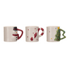 stoneware holiday mug