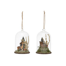  glass cloche ornament