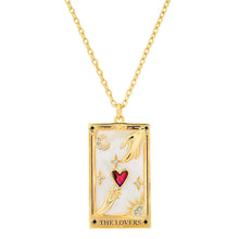  the lovers tarot necklace