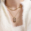 the lovers tarot necklace