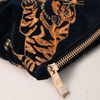 wild tiger everyday pouch - charcoal