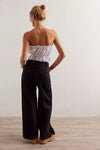 benji relaxed wide leg in thea black