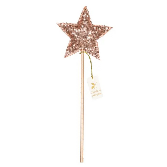 magic wand in glitter pink