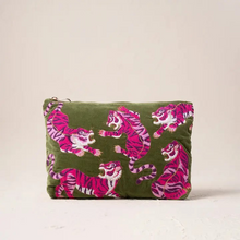  wild tiger everyday pouch - fern green