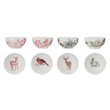  flora + fauna stoneware bowl