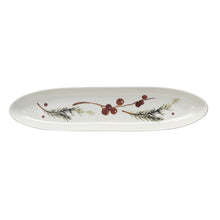  botanical holiday olive dish