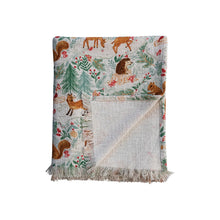  woodland cotton throw