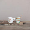 flora fauna woodland cream + sugar set