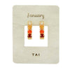 TAI Jewelry - Birthstone Huggies