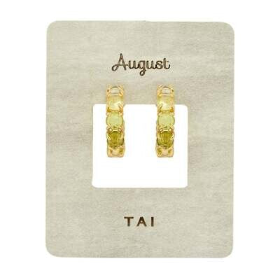 TAI Jewelry - Birthstone Huggies